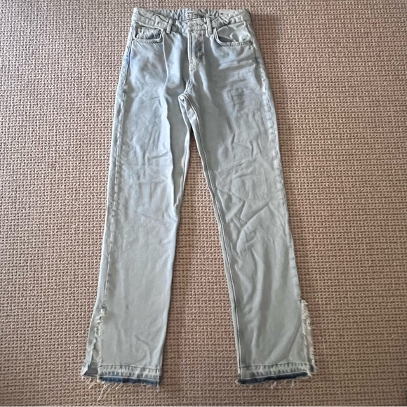 Zara Jeans Zara Straight Leg Jeans Poshmark